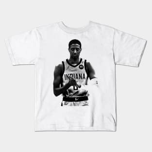 Tyrese Haliburton -- Pencil Draw Kids T-Shirt